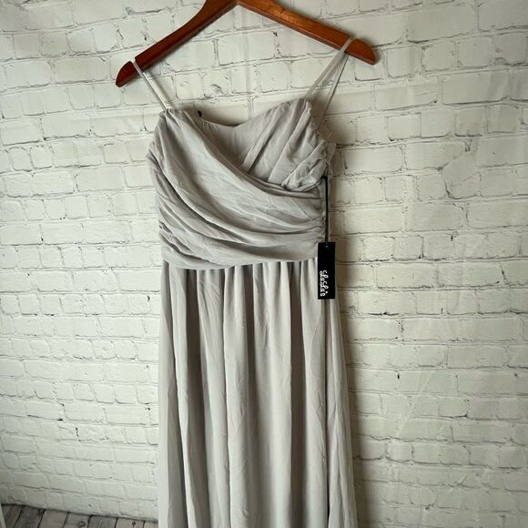 Lulus Moonlight Serenade Brown Strapless Maxi Dress - Picture 4 of 12